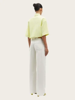 Sashelly Cut Jeans - Natural