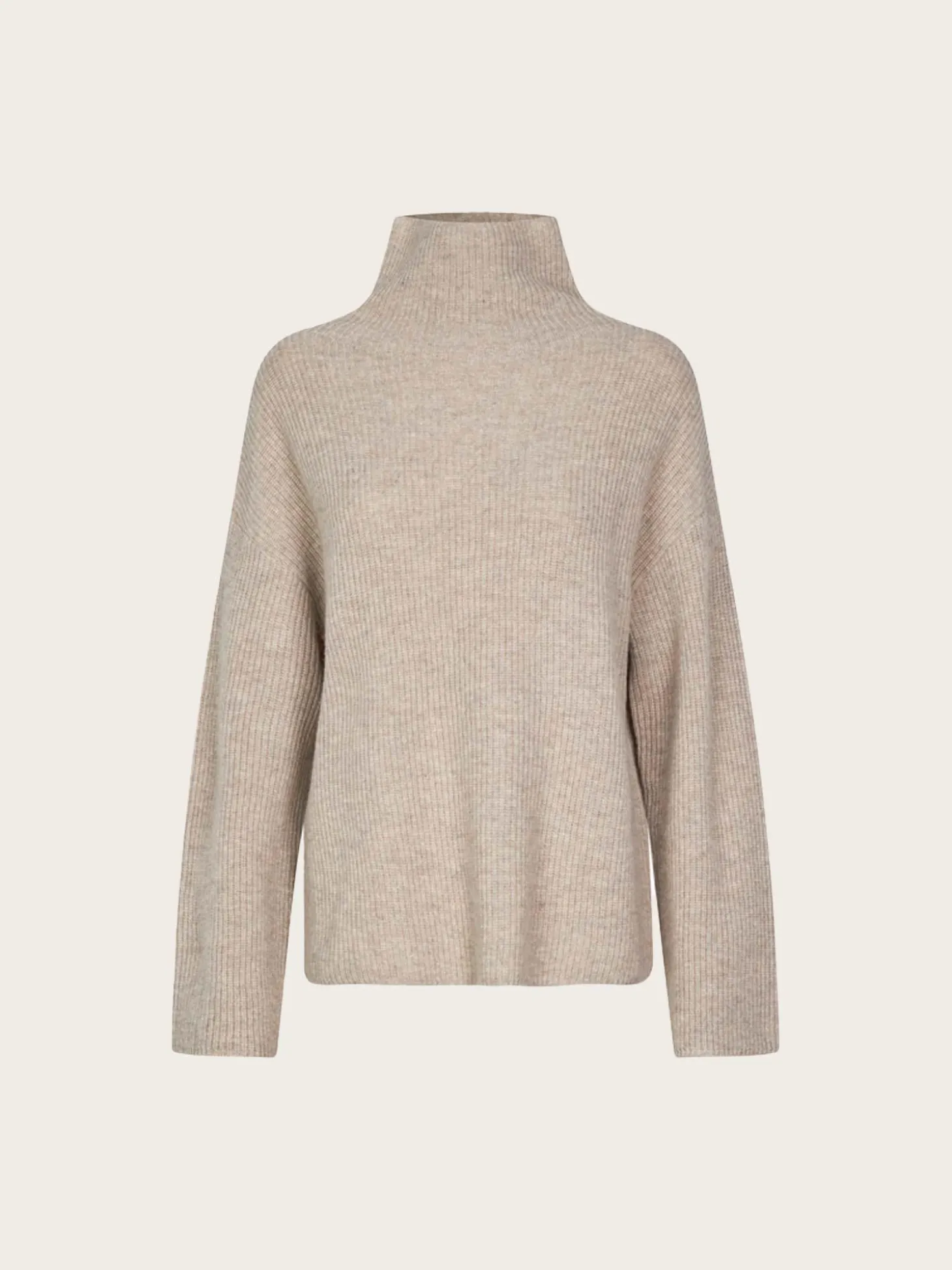Sazlata Turtleneck - Khaki Melange