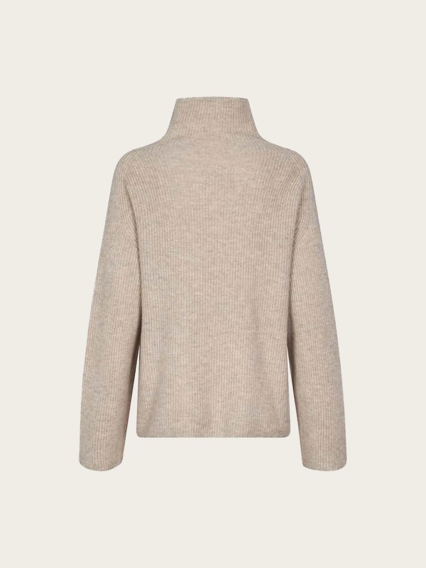 Sazlata Turtleneck - Khaki Melange