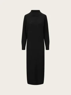 Serge Long Dress - Black