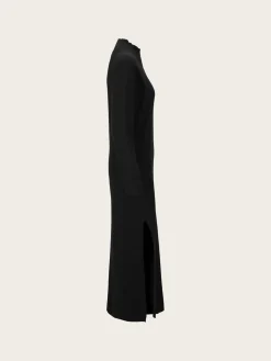 Serge Long Dress - Black