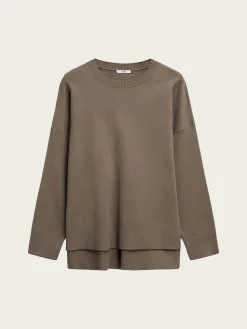 Serge Roundneck Sweater - Taupe