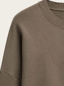 Serge Roundneck Sweater - Taupe