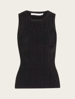 Silvi Rib sl Top - Black