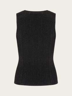 Silvi Rib sl Top - Black