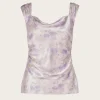 Sirina Top - Lilac Jasmine Print