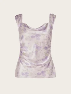 Sirina Top - Lilac Jasmine Print