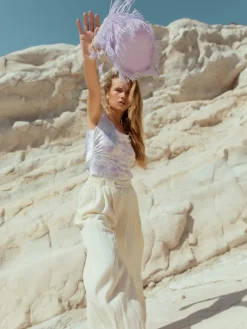 Sirina Top - Lilac Jasmine Print