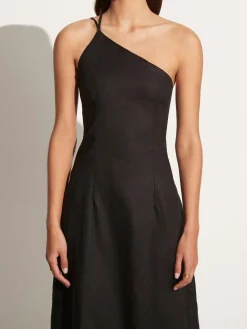 Soko Midi Dress - Black