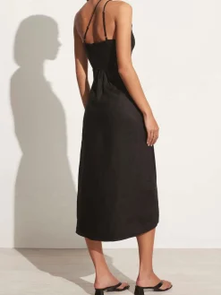 Soko Midi Dress - Black