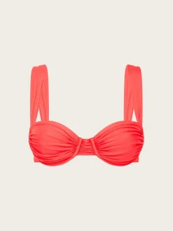 Sol Bikini Top - Vermillon
