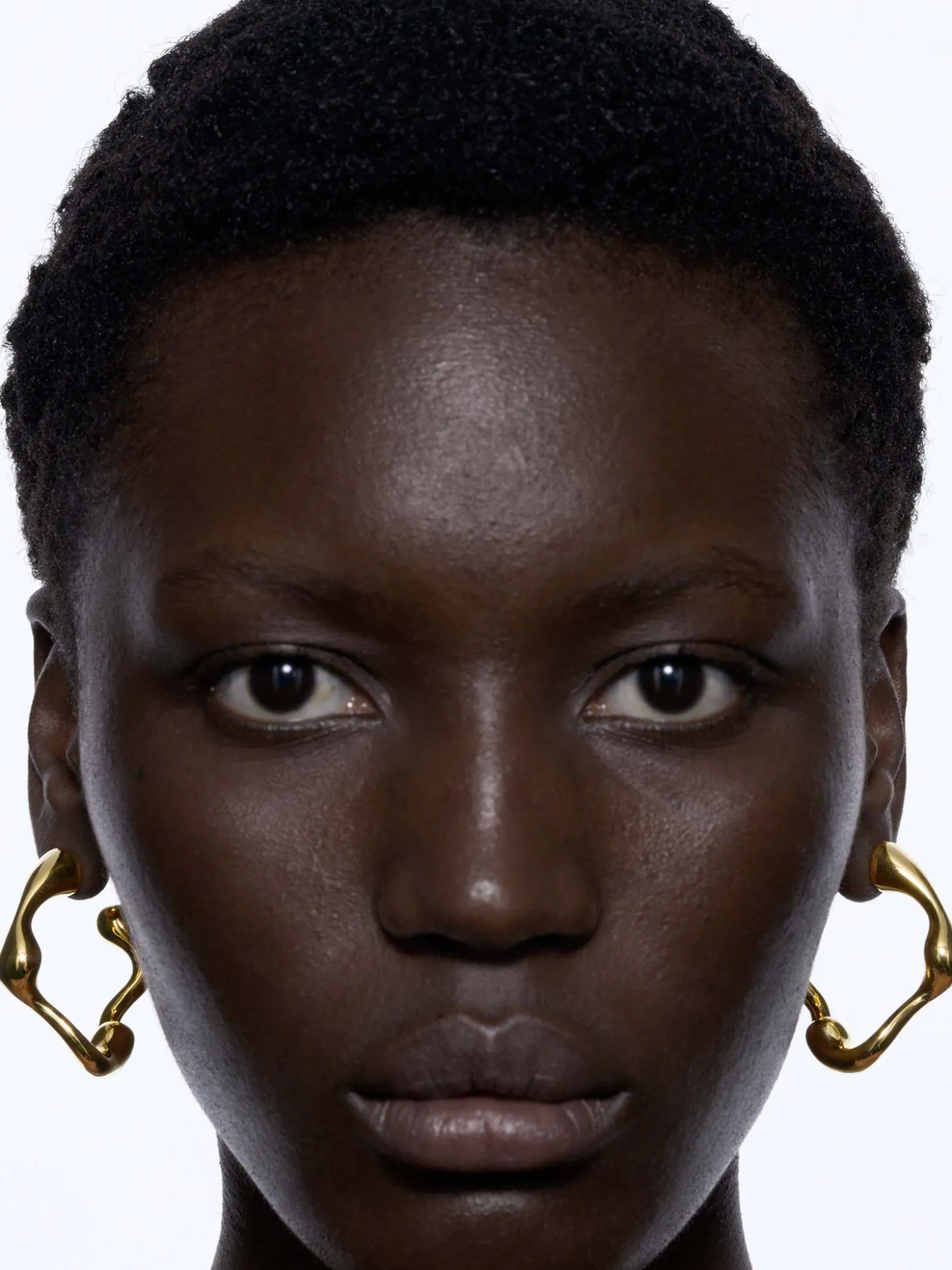 Splash Hoops Small PAIR - Gold