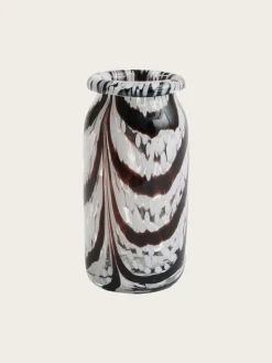 Splash Vase Roll Neck X-Small - Coffee and White