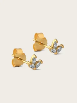 Stud Belle - Clear cz