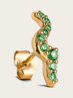 Studs Lydia 1 Pc. - Green CZ