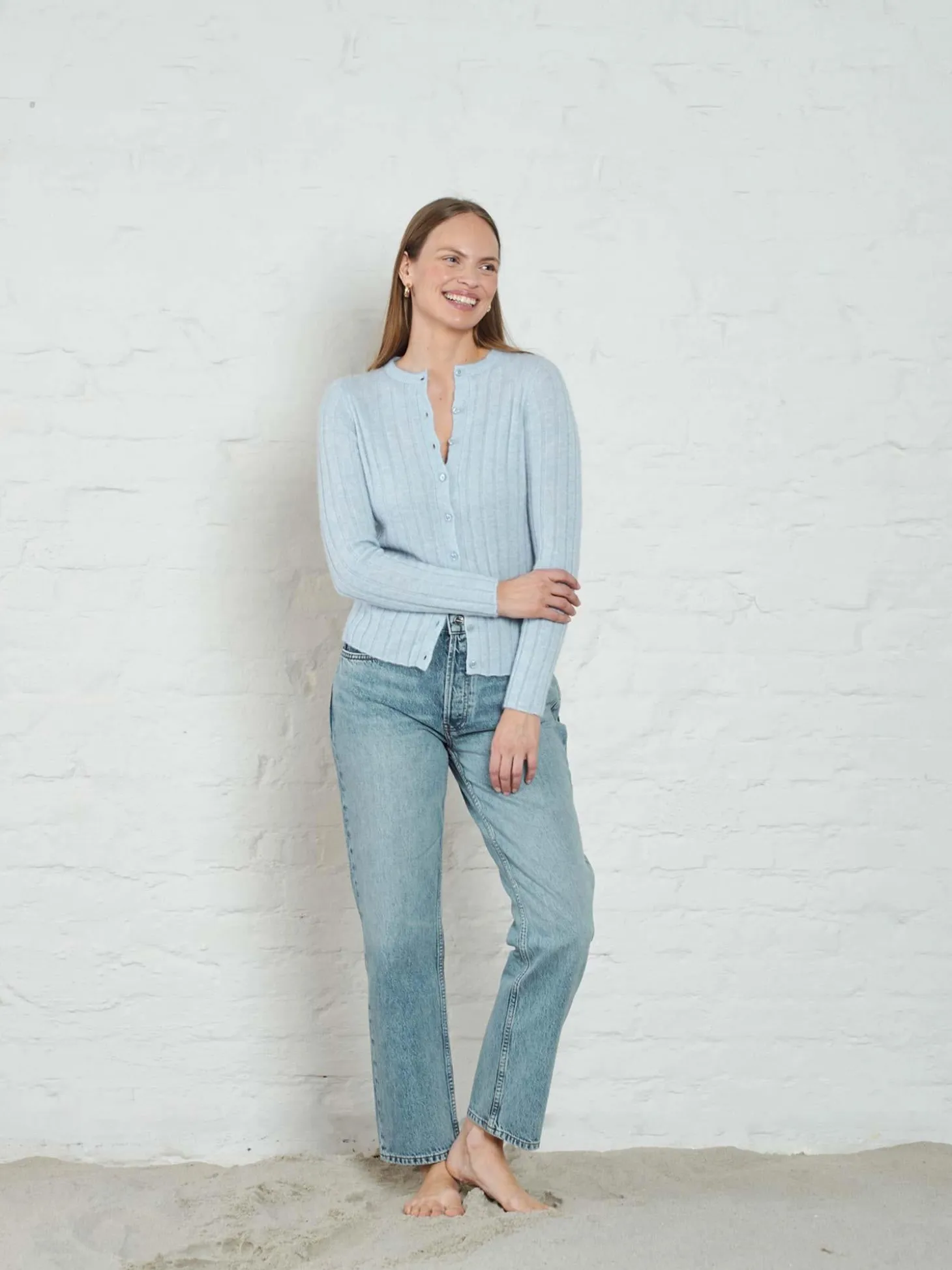 Tati Cardigan - Ice Blue