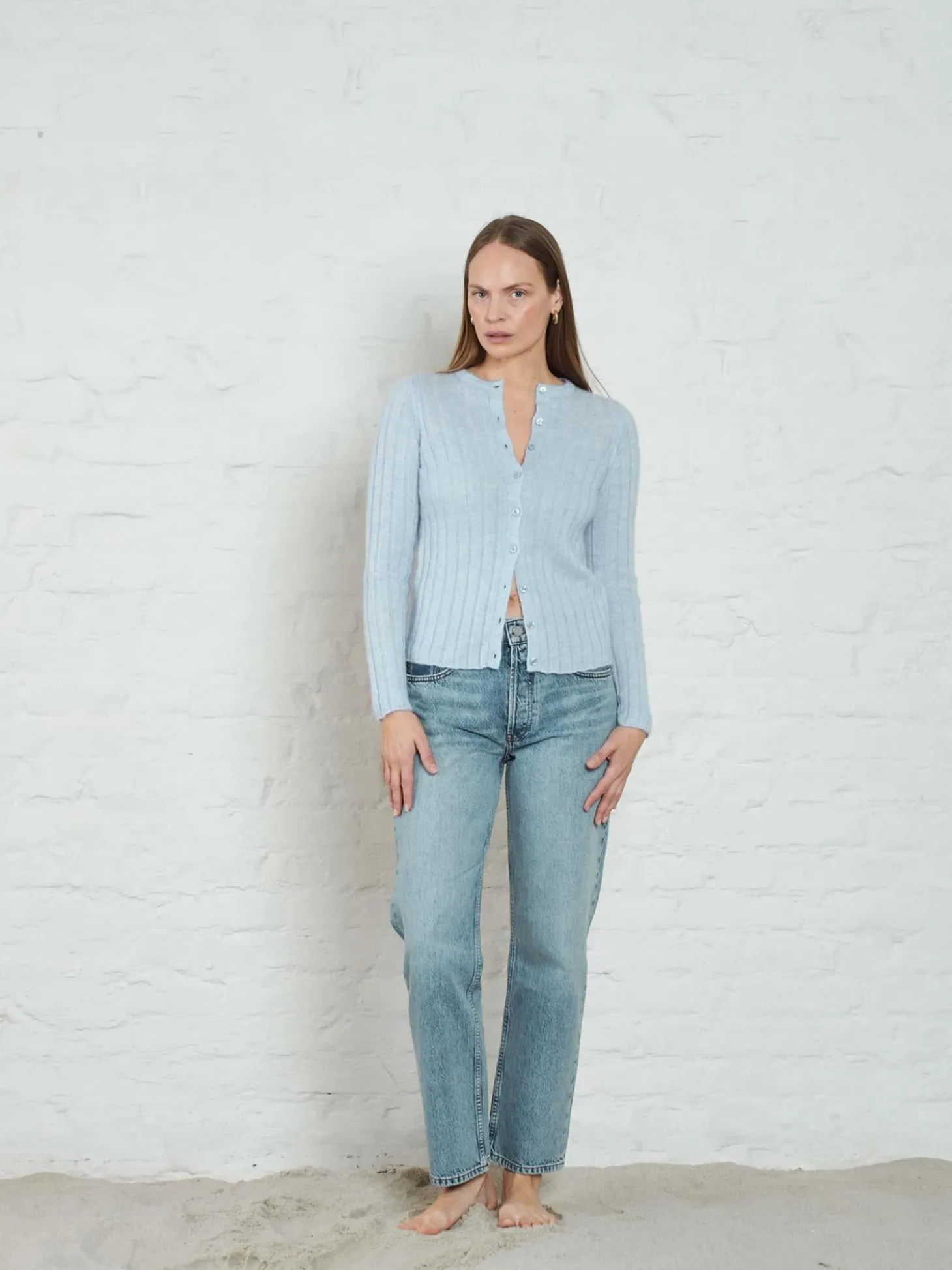 Tati Cardigan - Ice Blue