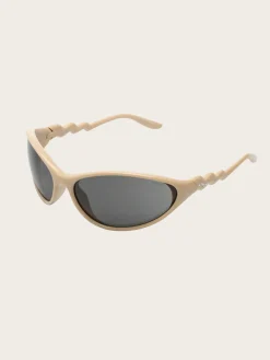 The Glitch Sunglasses - Almond