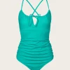 Tilda Swimsuit - Tile Blue