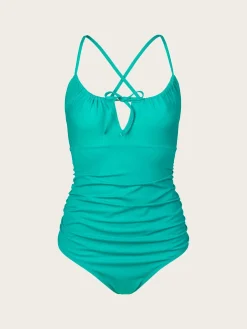 Tilda Swimsuit - Tile Blue