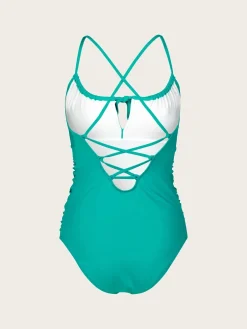 Tilda Swimsuit - Tile Blue