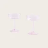 Tint Couple Glass - Set of 2 - Pink