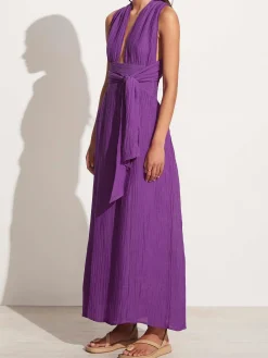 Tropiques Maxi Dress - Violet