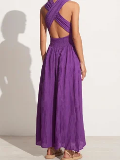 Tropiques Maxi Dress - Violet
