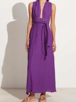 Tropiques Maxi Dress - Violet