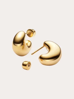 Tryvann Pillow Earring - Gold