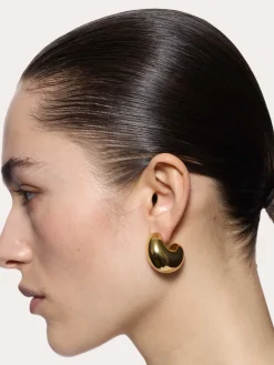 Tryvann Pillow Earring - Gold