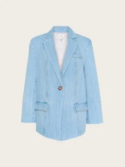 Vella OZ Blazer - Light Blue Washed