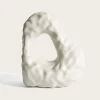 W&S Boulder Bookend - Ivory