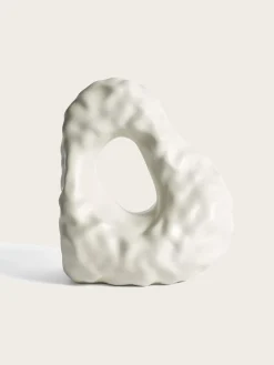 W&S Boulder Bookend - Ivory