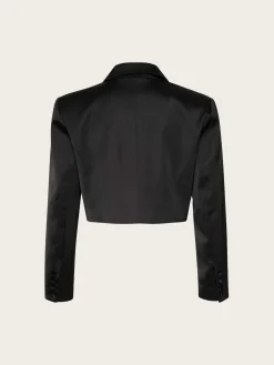 Yacmine Short Blazer - Black