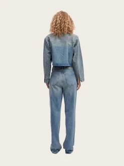 Zorah MW jeans - Mid Blue Washed